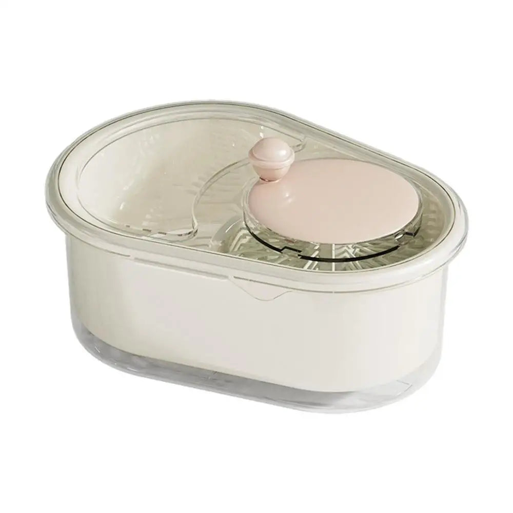 Vegetable Fruit Cleaning Spinner Labor-Saving Fruit Washers Machine Manual Kitchen Scrubber for Fruits & Vegetables