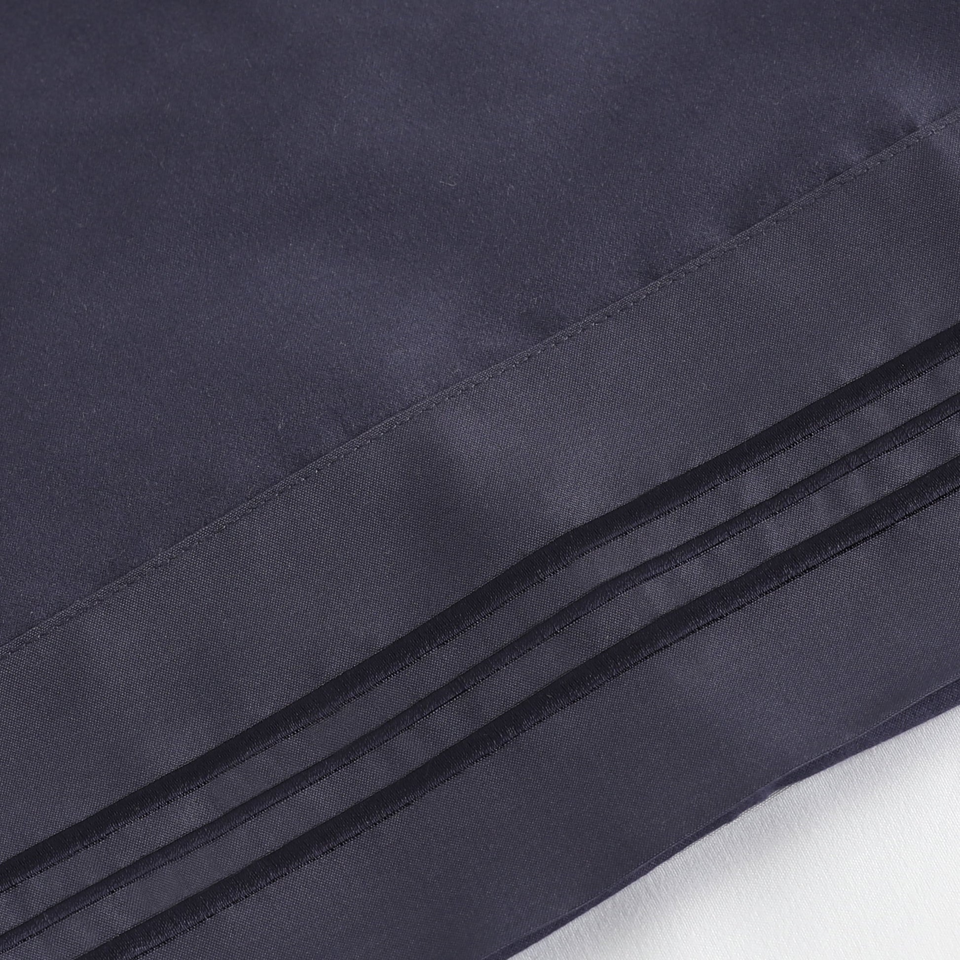 Angeland Vienne 4-Piece Microfiber Bed Sheet Set, Full, Navy Blue